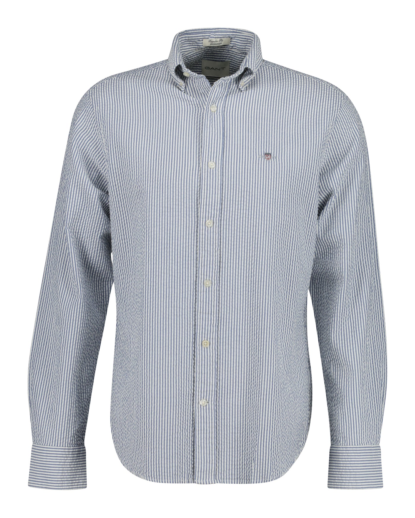 Gant Regular Fit Striped Seersucker Shirt