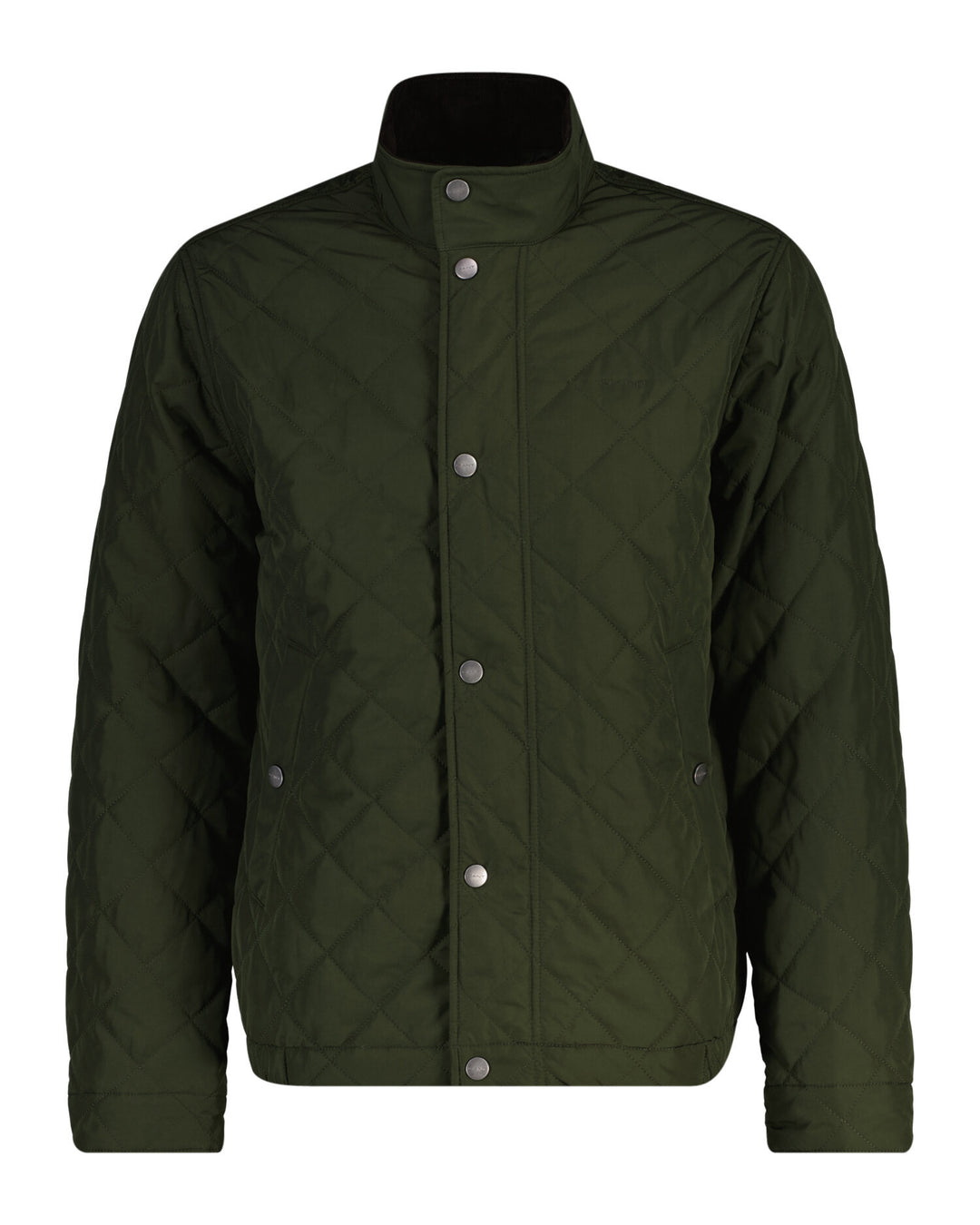 GANT Quilted Jacket - Dark Moss Green