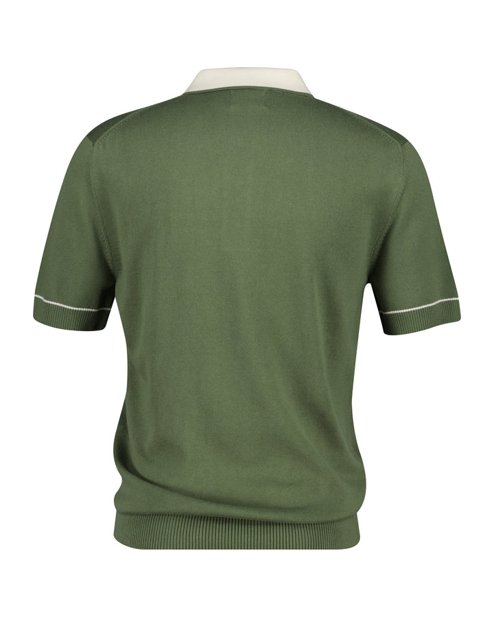 Gant Cotton Modal Polo Sweater