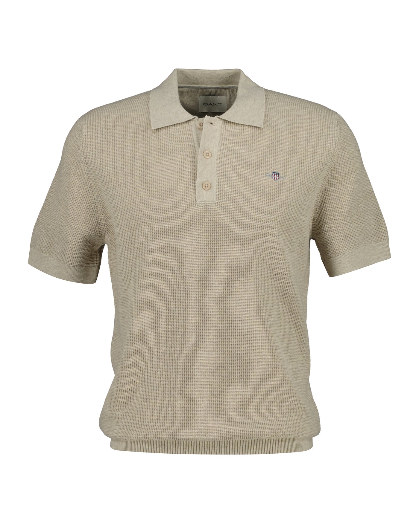 Gant Textured Cotton Polo Sweater – Cole's