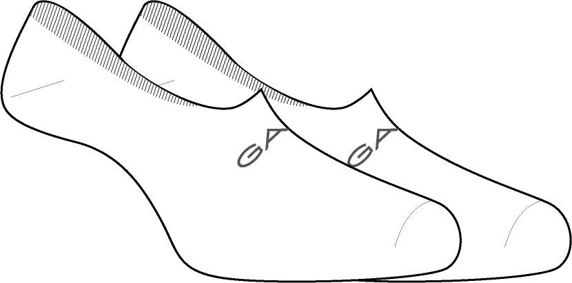 Gant 2-Pack Invisible Socks