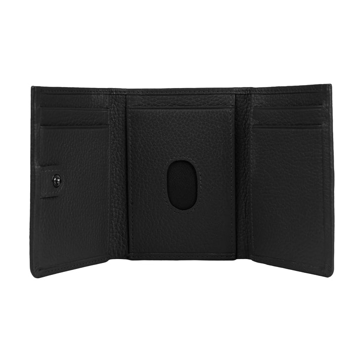 Dents Aire RFID Pebble Grain Leather Trifold Wallet