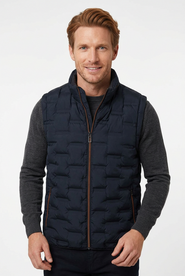 Redpoint Perry Quilted Gilet - Navy