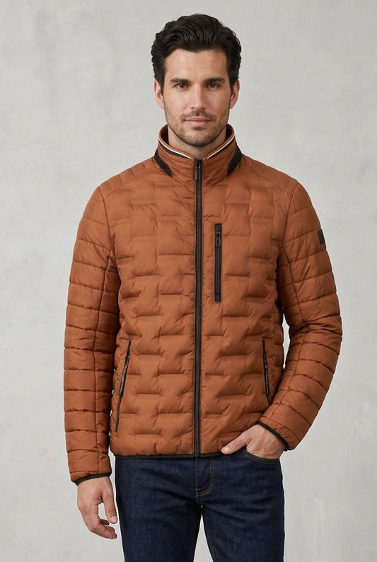 Redpoint Pad Quilted Jacket - Rusty Brown