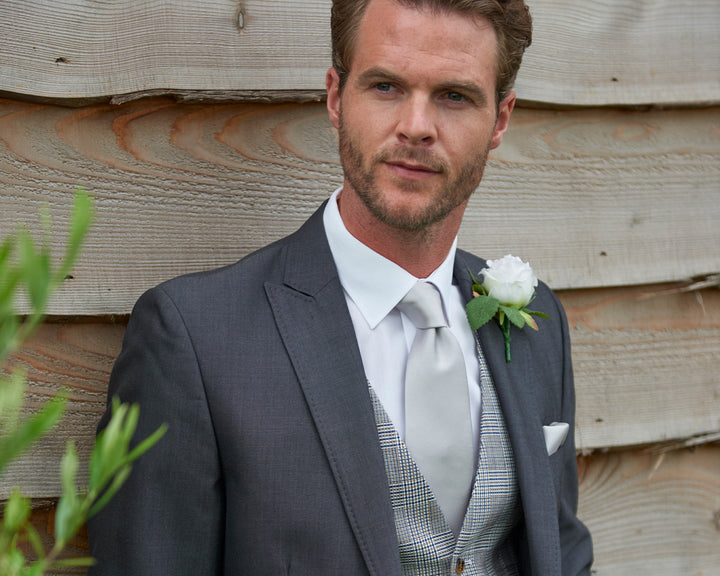 Charcoal Mohair Suit