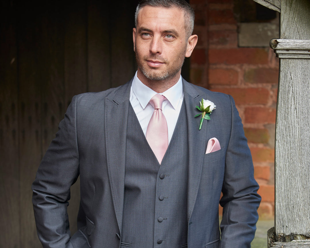 Charcoal Mohair Suit