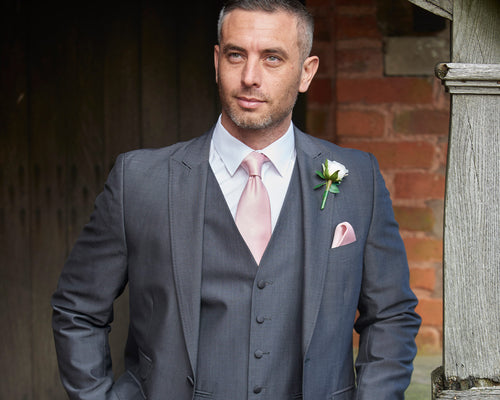 Charcoal Mohair Suit