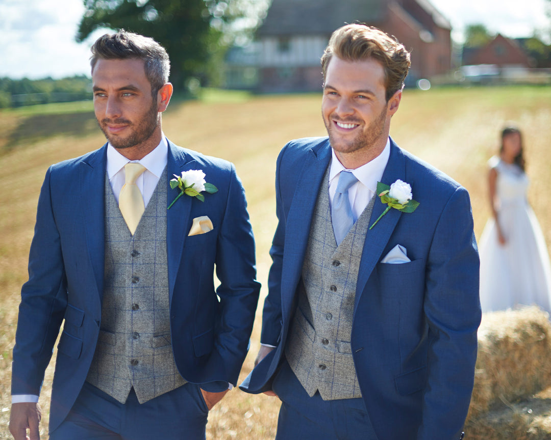 Royal Blue Mohair Suit