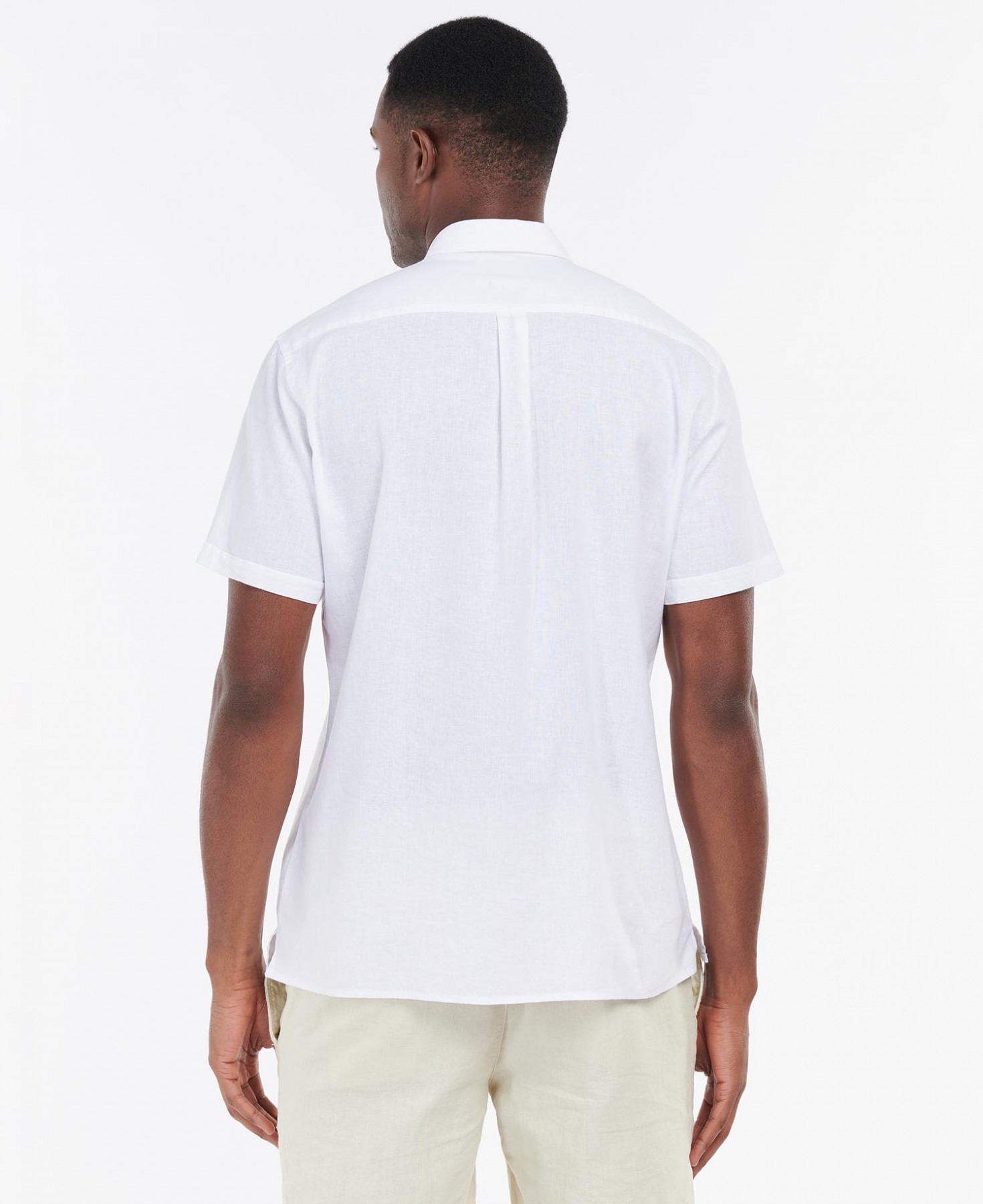 Barbour Nelson Short Sleeve Shirt - White