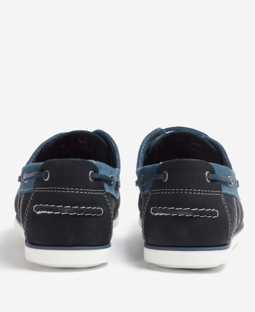Barbour Wake Boat Shoe - Blue