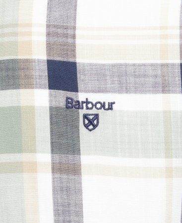 Barbour Checked Tailored Shirt - Olive