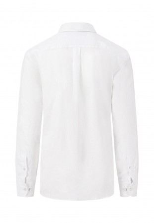 Fynch-Hatton Pure Linen Shirt - White